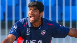 ESPNcricinfo - Saurabh Netravalkar: 5️⃣/3️⃣2️⃣ Aaron Jones: 9️⃣5️⃣ The best  bowling figures and highest individual score for USA in ODIs as they move  to the top of Cricket World Cup League 2